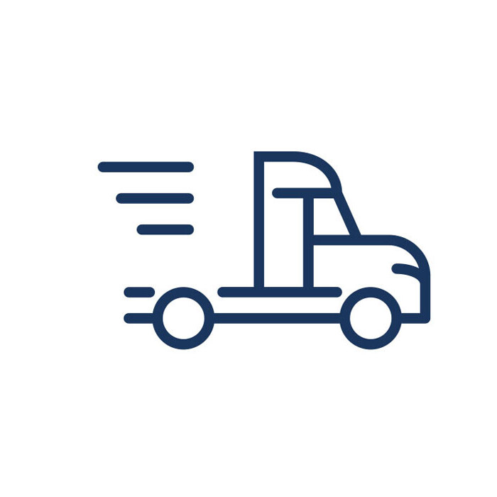 Befüllung von Anhängern LKW Icon
