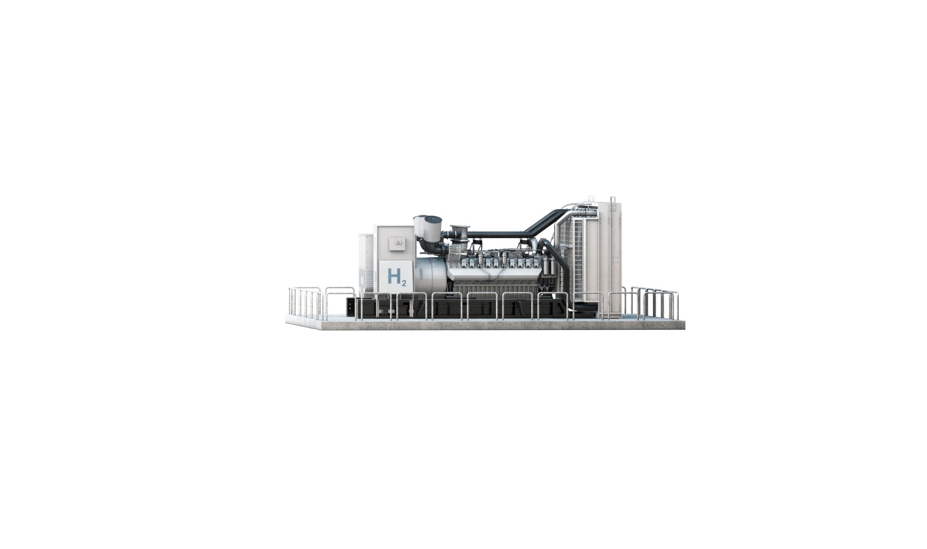 Sketch for power generation hydrogen injector H2 Sketch for power generation hydrogen injector H2