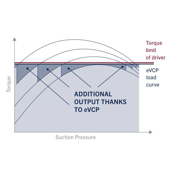 eVCP graph output eVCP graph output