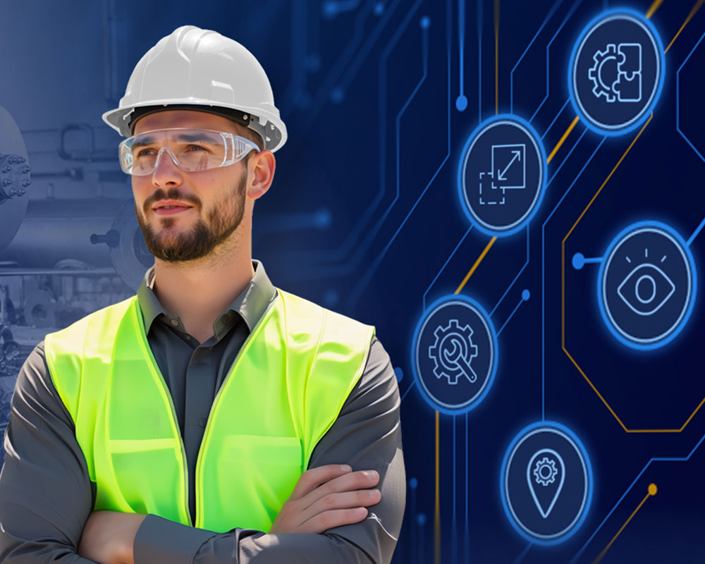 Hand, die mit dem Smartphone ein Paket abscannt